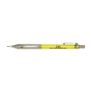 Custom Graphgear 300 Mechanical Pencil - Yellow/Thick Lead