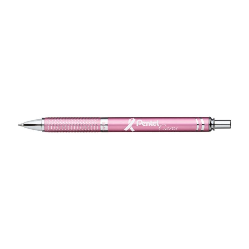 Custom Pentel EnerGel® Alloy Gel Ink Pen - Pink
