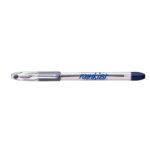 Custom R.S.V.P. Capped Ballpoint Pen - Blue Trim/Blue Ink
