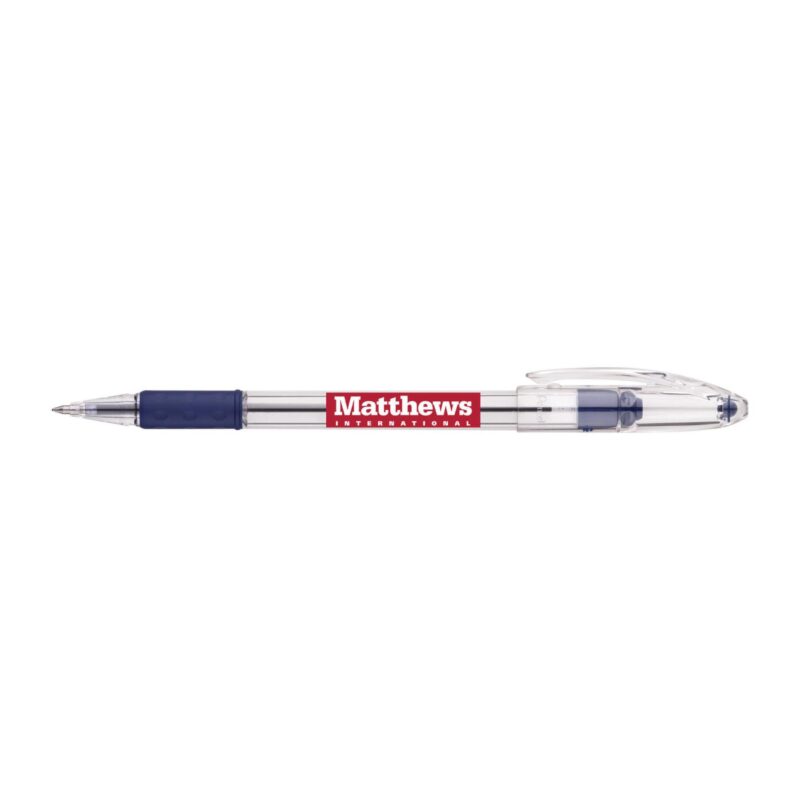 Custom R.S.V.P.® Ballpoint Pen - Blue Ink Fine Point